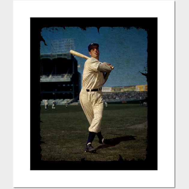 Joe DiMaggio in New York Yankees Wall Art by PESTA PORA